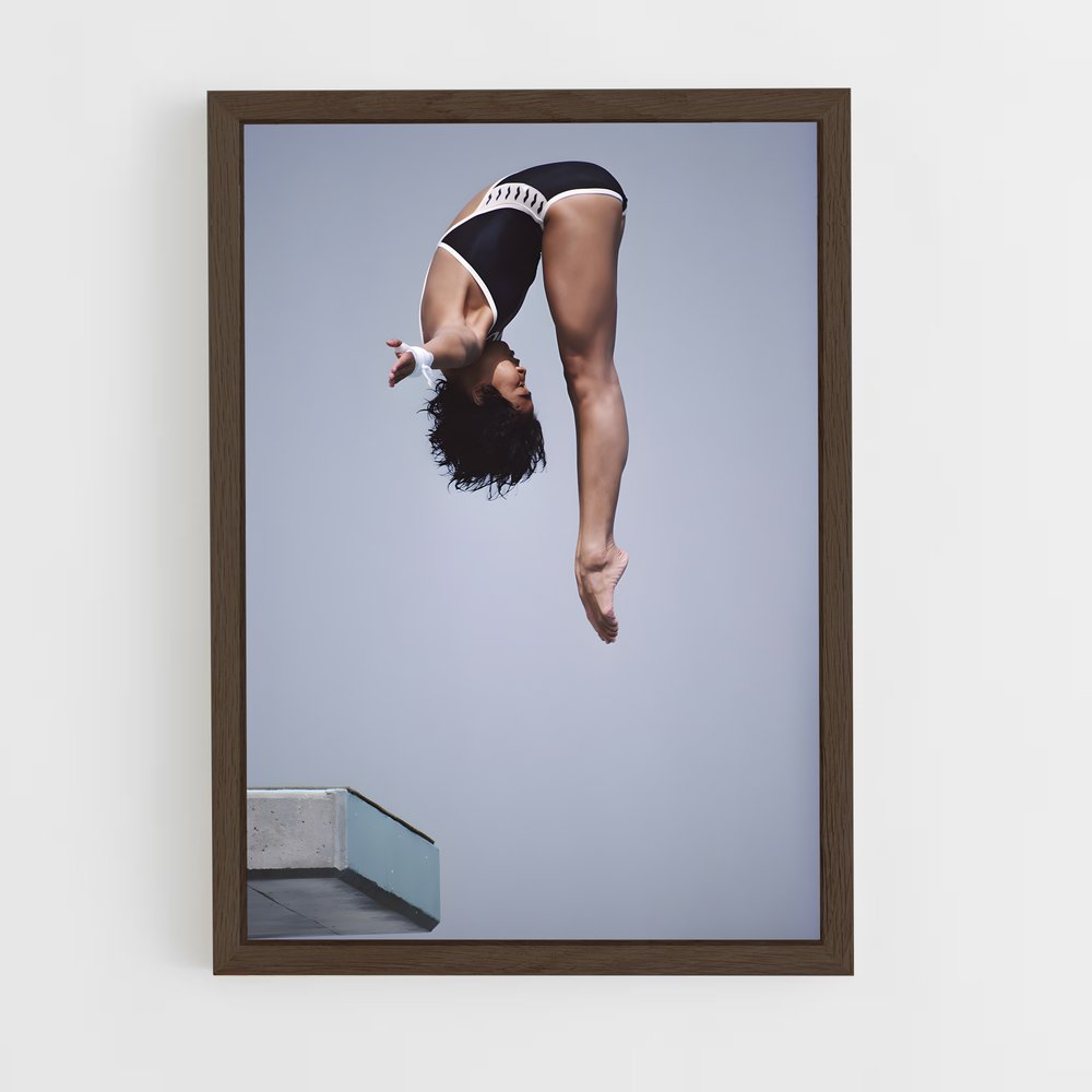 Poster Olympics de springboard – affiche Plongeon au tremplin (vue 5)